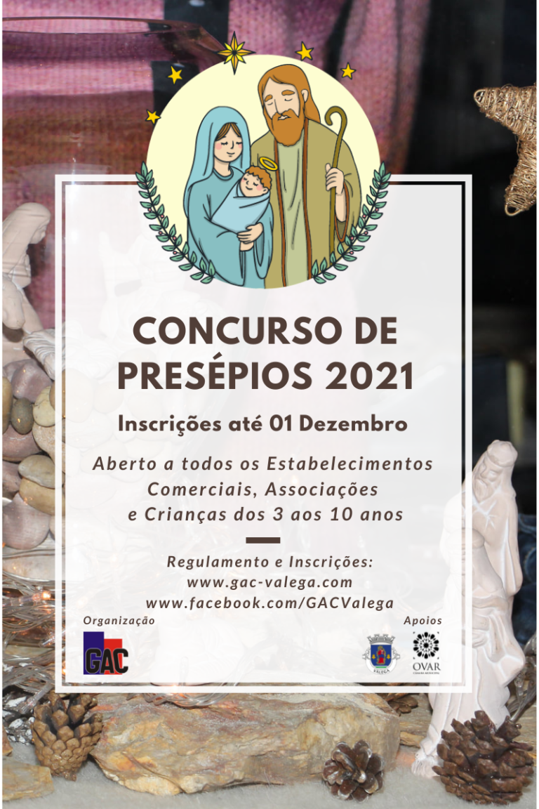 Cartaz Concurso Presépios 2021